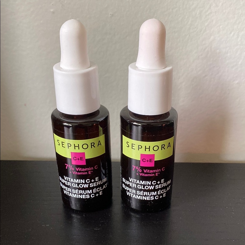 Sephora Collection Super Glow Serum with Vitamin C + E x 2 Size 15ml